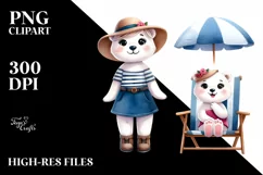 Proud Beach Polar Bear Dress Up Product Image 1