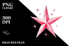 Very Simple Pinkish Star PNG Product Image 2