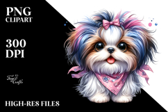 Happy Shih Tzu PNG Product Image 2