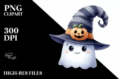 Funny Halloween Clipart Hat PNG Product Image 1