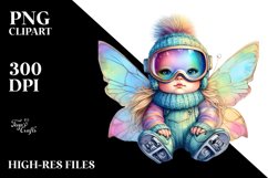 Colorful Baby Fairy in Skier&#039;s Goggles Product Image 3
