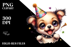 Cute Baby Puppy PNG Product Image 2