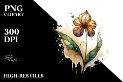 Stained Sweet Pea | Clipart Product Image 3