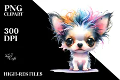 Expressive Baby Chihuahua, High Quality PNG Product Image 2