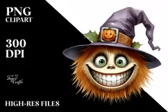 Funny Halloween Hat Goofy Smile | Clipart Product Image 3
