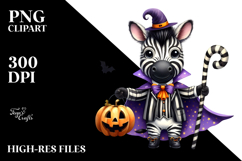 Funny Wimsical Zebra Clipart Product Image 2