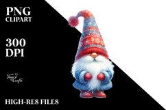 Vibrant Winter Gnome PNG Product Image 1