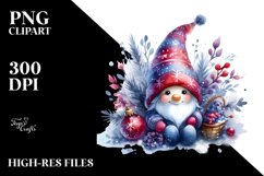 Vibrant Winter Gnome PNG Product Image 3
