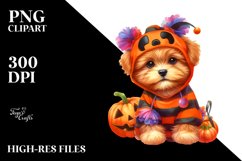 Simple Vibrant Halloween Clipart Product Image 1