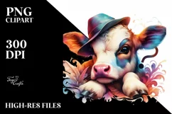 Colorful Baby Cow with Mystery to Solve Product Image 3