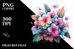 Vibrant Impatiens with Transparent PNG Product Image 3