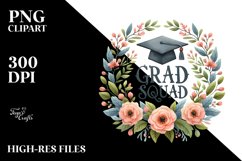 Grad Squad Sublimation Clipart Product Image 3