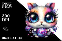 Cute Baby Rabbit with Big Eyes PNG Product Image 2