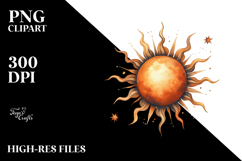 Smiling Sun PNG Product Image 2