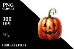 Funny Jack-O&#039;-Lantern, PNG Product Image 2