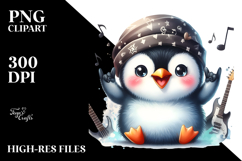 Cute Baby Penguin, PNG Product Image 2