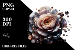 Abstract Ranunculus PNG Product Image 2