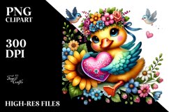 Adorned Duck Art, PNG Product Image 2