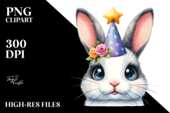 Funny Bunny Sticker Product Image 2