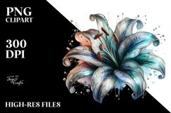 Abstract Lily Clipart Product Image 3