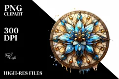 stained glass lobelia shiny with golden Product Image 3