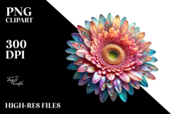 Shiny Gerbera Transparent PNG Product Image 2