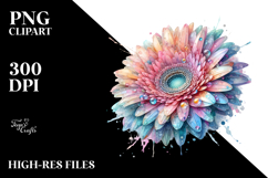 Shiny Gerbera Transparent PNG Product Image 2