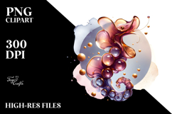 Abstract Snapdragon PNG Product Image 2