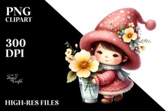 Baby Gnome with Primrose Product Image 2