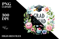 grad squad on white background Product Image 1