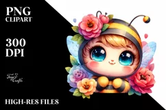 Colorful Baby Bee with Paper Helmet Product Image 3