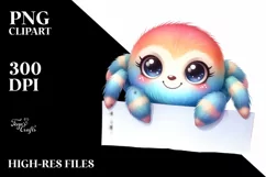 Baby Spider with Big Eyes | Sublimation | Clipart Product Image 3
