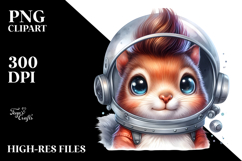Energetic Baby Squirrel PNG Product Image 2