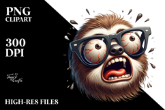 Exaggerated Cartoon Owl, PNG Product Image 2