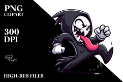 Aggressive Reaper in Suit, PNG Product Image 2