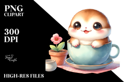 Cute Small Smiling Sticker Product Image 2