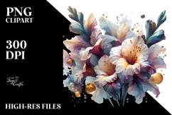 Abstract y Gladiolus PNG Product Image 2
