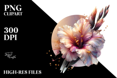 Abstract Gladiolus PNG Product Image 2