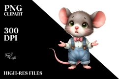 Funny Baby Mouse Clipart Product Image 2