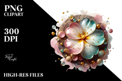 Abstract Glossy Primrose PNG Product Image 2