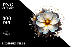 Abstract Glossy Primrose PNG Product Image 2