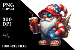 Detailed Gnome Beach Wear Digital Painting Product Image 1