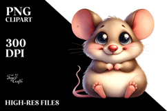 Funny Mouse Clipart Product Image 2