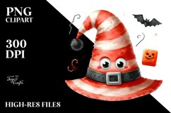 Funny Haloween Goofy Smiling Clipart Product Image 1