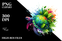 Vibrant Watercolor Bird with Paint-like Details, 20 oz Product Image 2