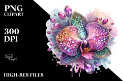 Shiny Heart Orchid PNG Product Image 2