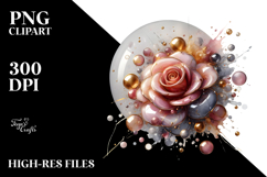 Abstract Rose PNG Product Image 2