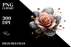 Abstract Glossy Rose, Transparent PNG Product Image 2