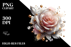 Abstract Rose PNG Product Image 2