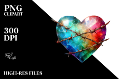 Glossy Heart PNG Product Image 2